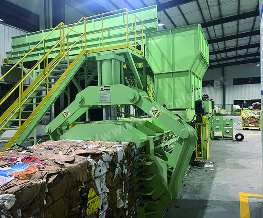 Recycling Balers Machine For Corrugated Paper NKW160Q2