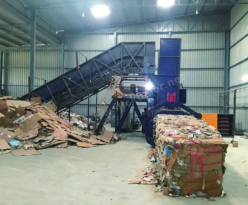 India Waste Paper Baling Machine  NKW160QT